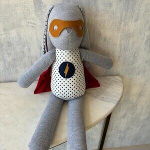 Alimrose - Hero Cuddle Bunny Navy Star- NWT